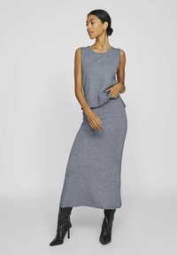 VILA Maxirock - medium grey melange