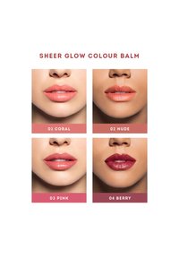 Nude by Nature NUDE BY NATURE SHEER GLOW COLOUR BALM - Lippenbalsam - coral