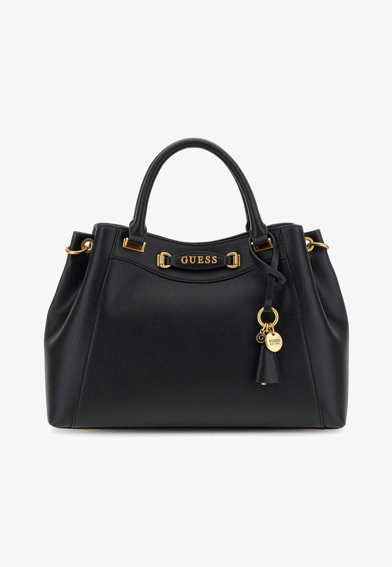 Guess CRESIDIA SOCIETY SATCHEL - Borsa a mano - black/nero Guess CRESIDIA SOCIETY SATCHEL - Borsa a mano - black/nero