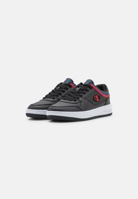 Champion RD18 LOW UNISEX - Sapatilhas de basquetebol - new black/blue/red