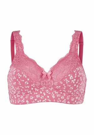 Ulla Popken Dames Wire-Bra, Balconnet, Softcup, Lace BH, zwart, 115D