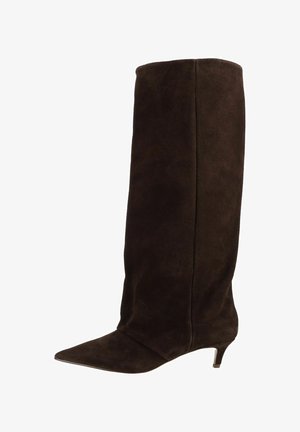Steve Madden, STIEFEL - Høje støvler/ Støvler - brown suede