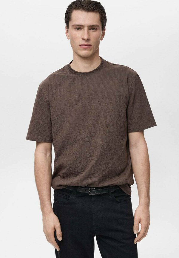 T-Shirt basic - chocolate