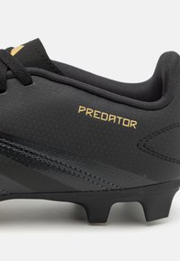 adidas Performance PREDATOR CLUB FXG UNISEX - Scarpe da calcio per terreni duri - core black/carbon/gold metallic