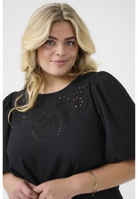Kaffe Curve KCMELANA  - Blouse - black deep