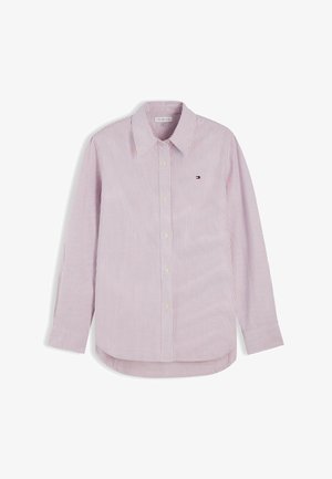 Tommy Hilfiger, Риза с копчета - classic ithaca/burgundy