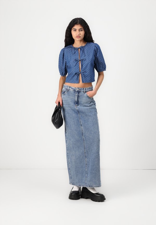 JOLIE MAXI SKIRT - Denim skirt3