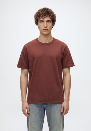 Edwin, REGULAR BASIC - T-shirt basique - rum raisin