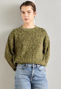 Scotch & Soda RELAXED - Pullover - khaki