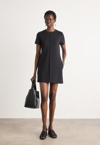 Calvin Klein Jeans MILANO T SHIRT DRESS - Jersey dress - black