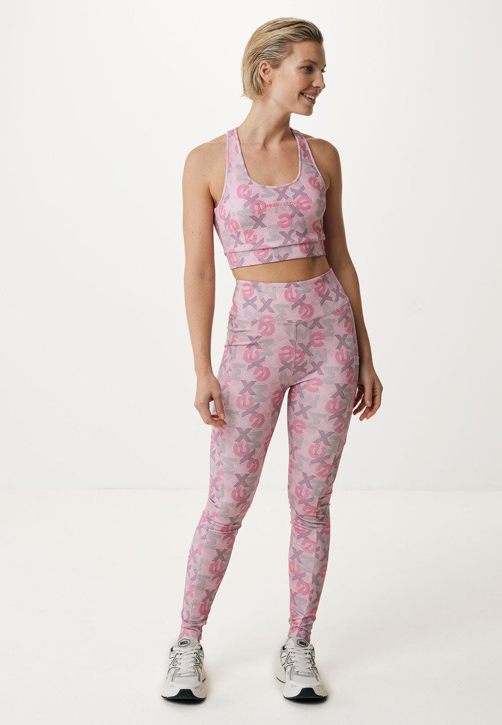 Mexx Legging donkerroze