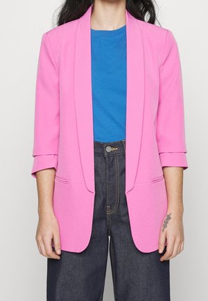 Halflange jas - pink
