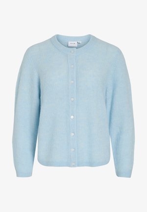 VILA, Knitted VILORY Round neck - Ζακέτα - nantucket breeze melange