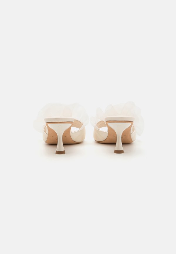 FLOURISH - Heeled mules - cream2