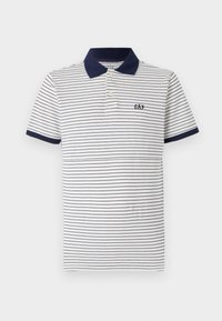 LOGO NOVELTY - Polo - white/navy