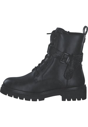 Bottines à plateau - schwarz