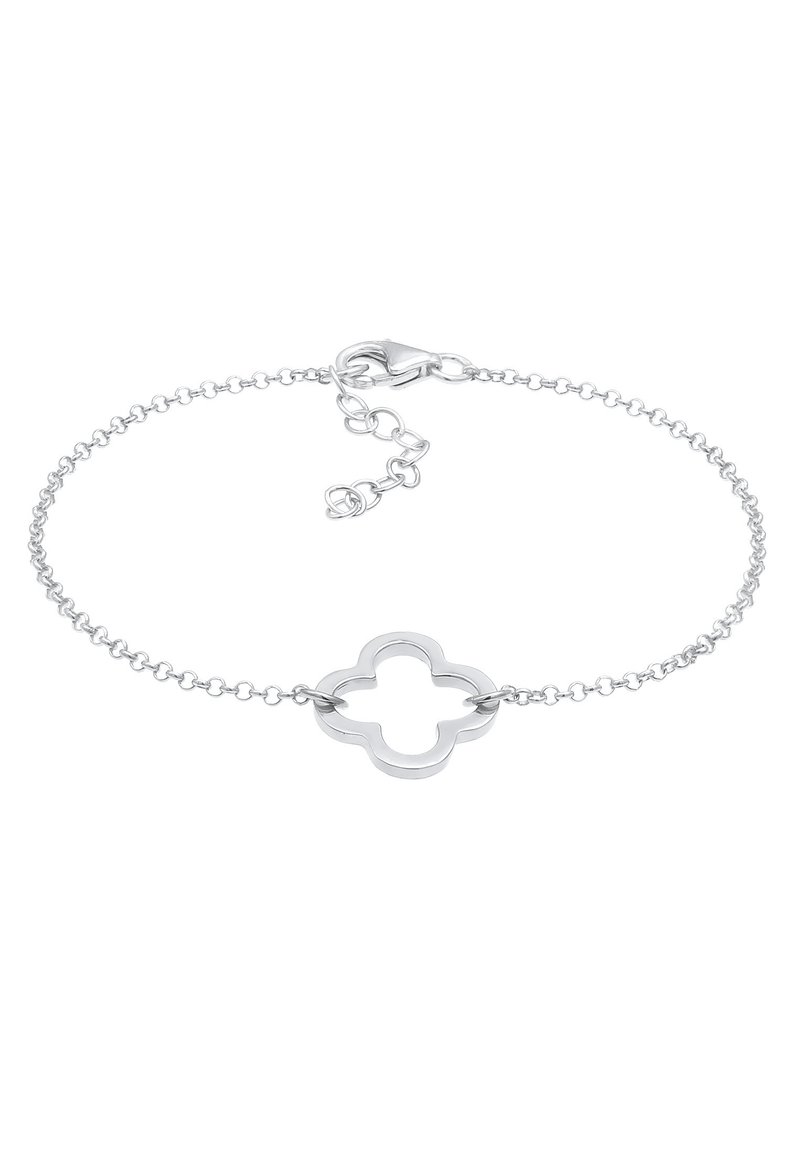Damen Halsketten | Elli CLOVER LEAF CUT-OUT Armband silber/silberfarben - GG48155 Damen Halsketten | Elli CLOVER LEAF CUT-OUT Armband silber/silberfarben - GG48155