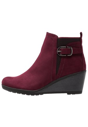 Enkelkaarsjes - dark red