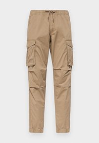 JPSTKANE JJNOAH CUFFED - Pantaloni cargo - elmwood