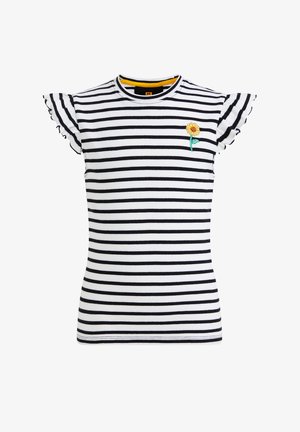 MET STREEPDESSIN - T-shirt con stampa - black