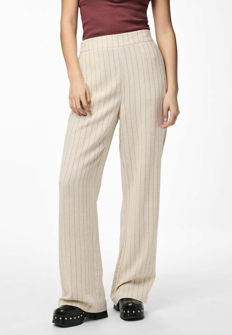 Pieces PCVINSTY NOOS  - Broek - oatmeal