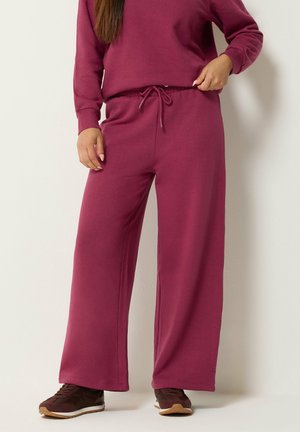 M&Co, WOMEN'S JOGGERS - Pantalones deportivos - dark red