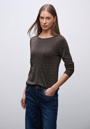 GLITZERNDES  - Longsleeve - braun