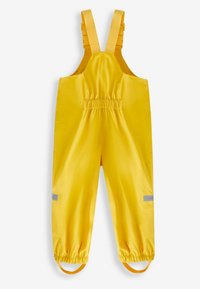 JoJo Maman Bébé Kavbojke z naramnicami - mustard