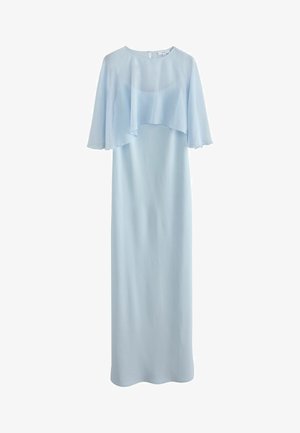 Next, TALL FIT - CAPE WEDDING GUEST BRIDESMAID MAXI DRESS - Robe longue - pale blue