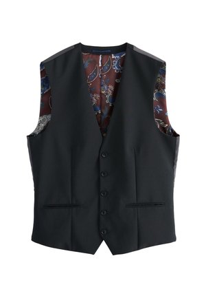 SIGNATURE PLAIN SUIT: WAISTCOAT - Anzugweste - black