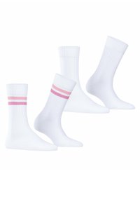 Esprit Tennis Stripe 2-Pack - Socken - woolwhite