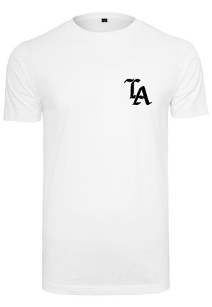 Mister Tee LA TEE - T-shirt imprimé - white