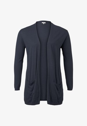 MY TRUE ME TOM TAILOR PULLOVER & STRICKJACKEN LANGER CARDIGAN MI - Gilet - real navy blue