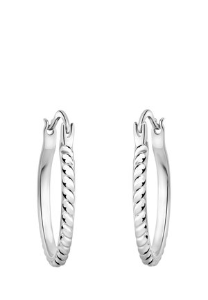 CREOLEN CROISSANT - Øreringe - silver coloured