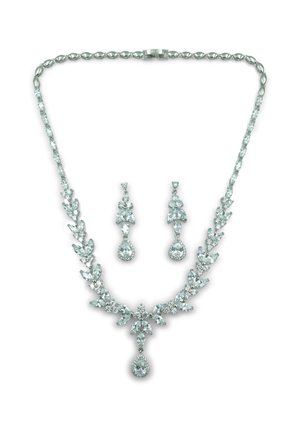 PARTY WEDDING SET - Orecchini - silber weiss