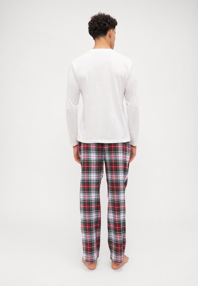 Polo Ralph Lauren PJ LOUNGE - Conjunto de pijama - white/red