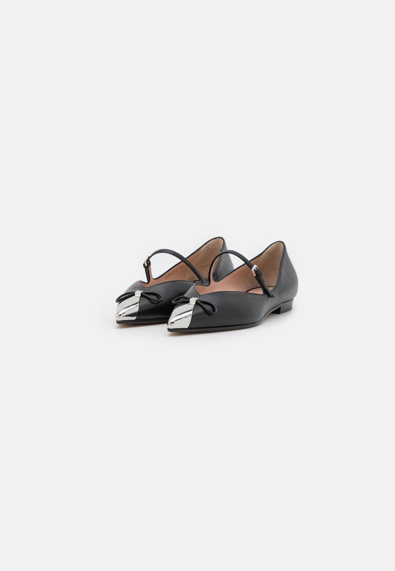 Damen Klassische Ballerinas | Emporio Armani MARLENE Riemchenballerina black/schwarz - QX13333 Damen Klassische Ballerinas | Emporio Armani MARLENE Riemchenballerina black/schwarz - QX13333