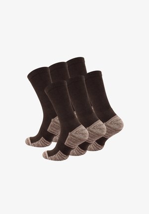 Stark Soul, 6 PAAR MIT SPEZIALPOLSTERUNG - Chaussettes - braun