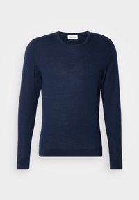 CREW NECK - Striktrøje - navy