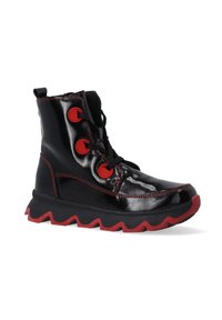 VENEZIA ANKLE BOOTS - Snørestøvletter - red back