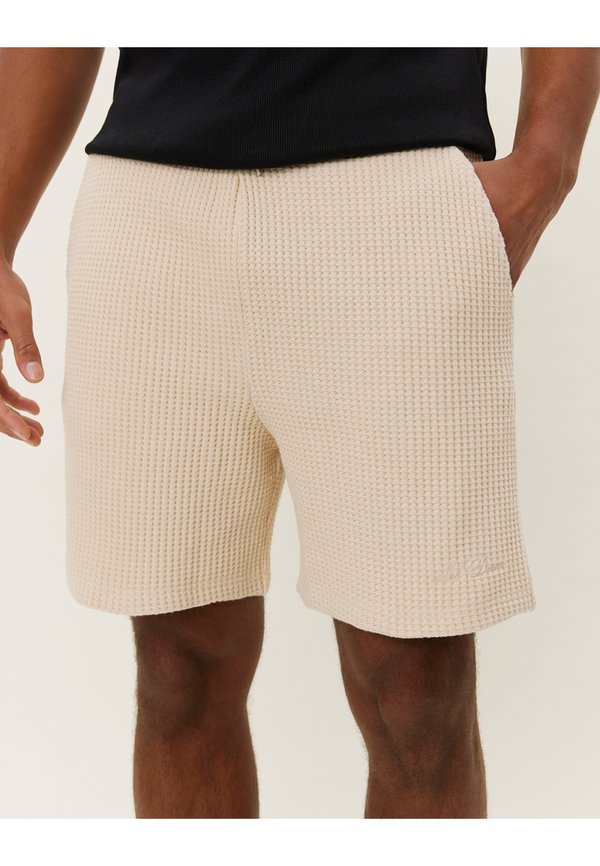 WAFFLE - Shorts - ivory2