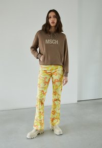 MSCH Copenhagen IMA HOOD - Camisola - caribou/white pep