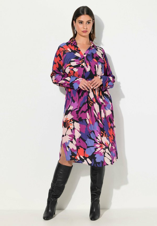 LONG SLEEVE - Freizeitkleid - berry