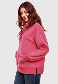 Navahoo Felpa con cappuccio - pink