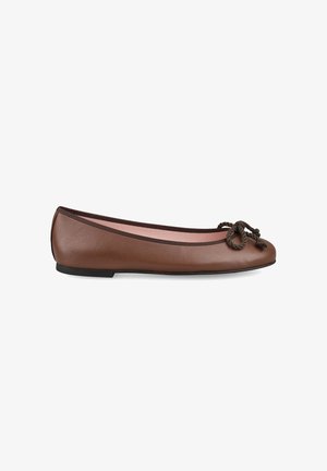 Pretty Ballerinas, PRETTY BALLERINAS DAMEN - BALLERINA 35.663 BRAUN 41 - Klassischer Ballerina - braun