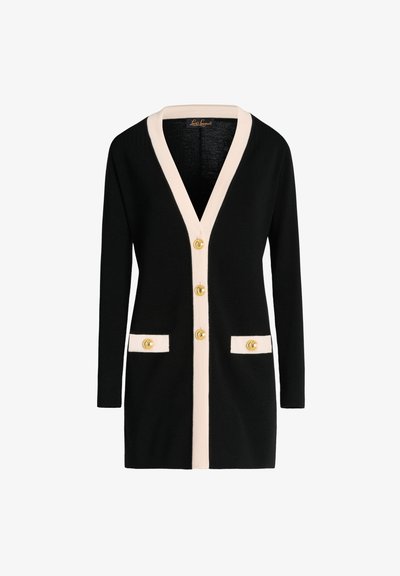 Luisa Spagnoli MONGIOIA - Kardigán - nero panna