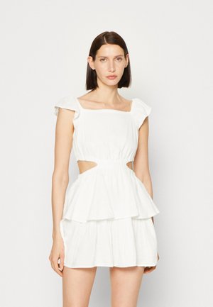 GAP SIDE CUTOUT - Φόρεμα ημέρας - new off white