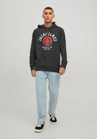 Jack & Jones JJELOGO HOOD - Bluza z kapturem