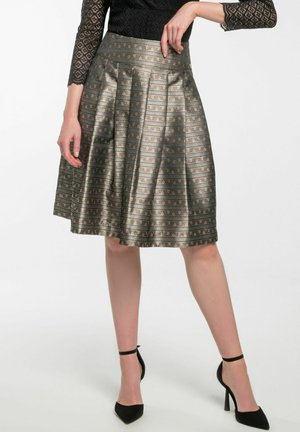Spieth & Wensky TRACHTEN EBBY - A-line skirt - taupe