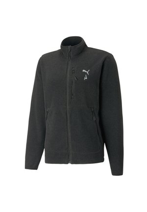 Puma SEASONS FULL ZIP M - Flísová bunda - black heather-silver